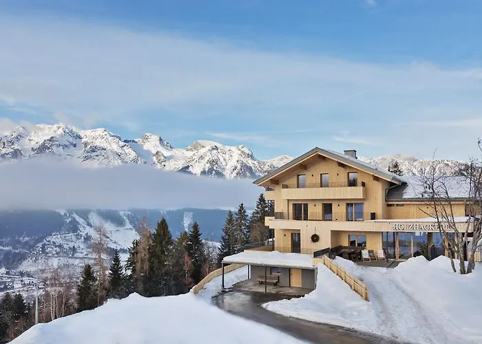 شقة فندقية Holzhackerin - The Charming Haus Am Berg