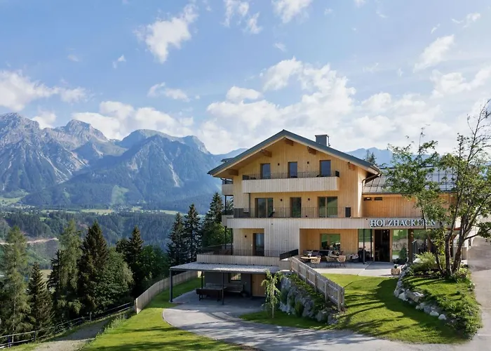 Appart hôtel Holzhackerin - The Charming Haus Am Berg Schladming